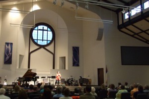 Presenting at The Crossing Community Church