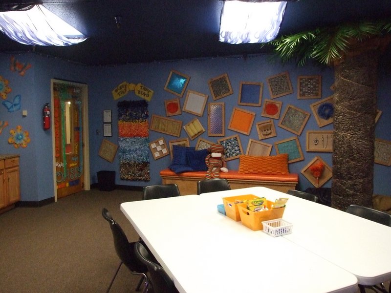 The awesome “sensory” Sunday School room for special needs kids at PazNaz