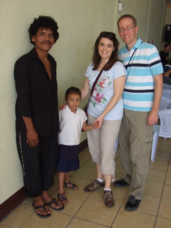 Meeting Milagro and her father