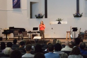 Speaking at The Crossing Community Church