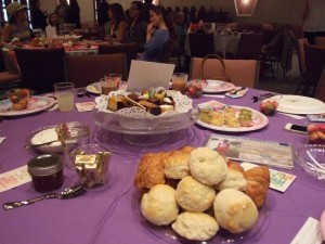 The beautiful tea at Island Christian for Mother’s Day