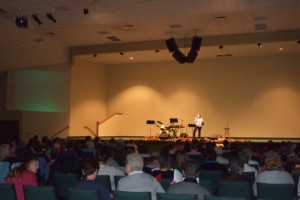 Speaking at the Ohio retreat for the Evangelical Friends