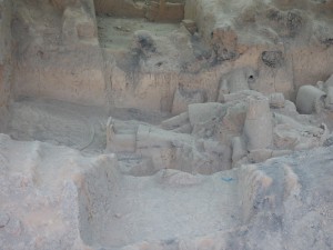How they look when they are first uncovered - they’ve only reconstructed about 1000 of the estimated 8000