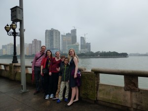 The family at Pearl River