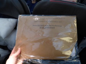 The famous brown envelope