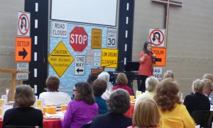 At Hinsdale Covenant Church doing a U-Turn event