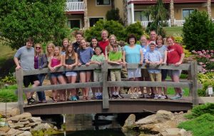 Half of Noah’s BIG family - my whole side on our weekend.