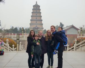 The sky we were all used to in China.